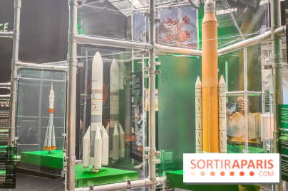 Up to space : devenez un astronaute avec l'exposition du musée de l'Air et de l'Espace, nos photos