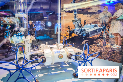 Up to space : devenez un astronaute avec l'exposition du musée de l'Air et de l'Espace, nos photos