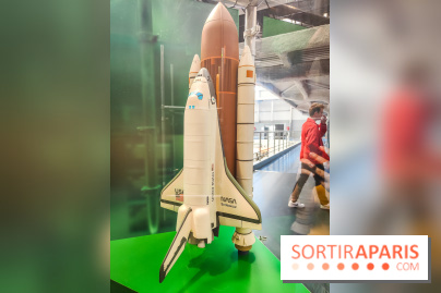 Up to space : devenez un astronaute avec l'exposition du musée de l'Air et de l'Espace, nos photos