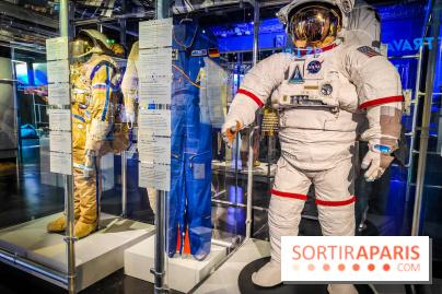 Up to space : devenez un astronaute avec l'exposition du musée de l'Air et de l'Espace, nos photos