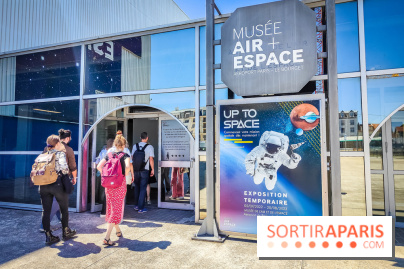 Up to space : devenez un astronaute avec l'exposition du musée de l'Air et de l'Espace, nos photos