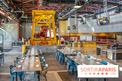 Avengers Campus : Stark Factory, nos photos du restaurant-atelier d'Iron Man à Disneyland Paris