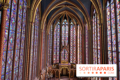 La Sainte-Chapelle et ses 1113 vitraux, un véritable joyau gothique à Paris