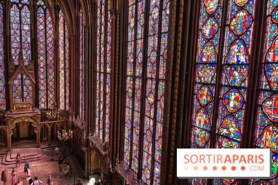 La Sainte-Chapelle et ses 1113 vitraux, un véritable joyau gothique à Paris