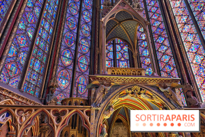 La Sainte-Chapelle et ses 1113 vitraux, un véritable joyau gothique à Paris