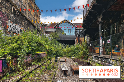 Balade sur la Petite Ceinture du 18e : le Hasard Ludique et la Recyclerie, les incontournables