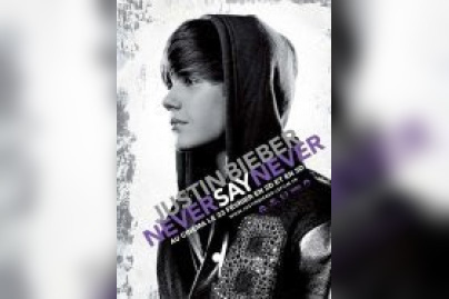 Justin Bieber never say never