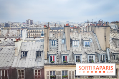 Visuels Paris - vue aérienne toits