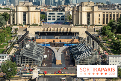 Visuels Paris -  parc des champions - Trocadéro - Jo