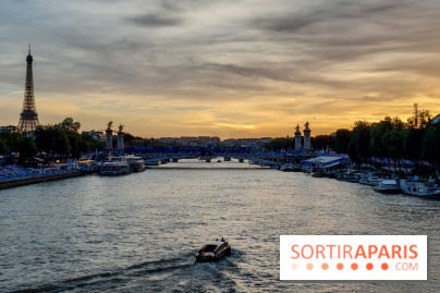 Visuels Paris - La Seine - Coucher de soleil