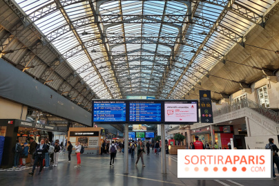 Visuels Paris - Gare de l'est - transport - train - SNCF