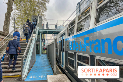 Visuels Paris - transport - train - sncf - rer