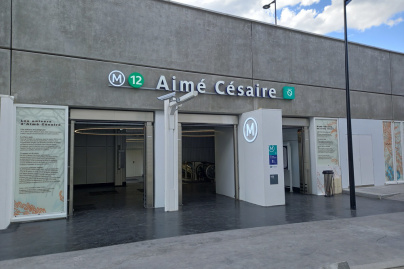 Métro Aimé Césaire