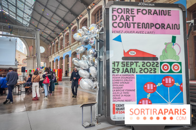 Foire foraine d'art contemporain, l'exposition ludique et immersive du 104 - nos photos