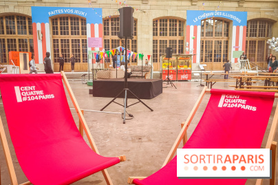 Foire foraine d'art contemporain, l'exposition ludique et immersive du 104 - nos photos