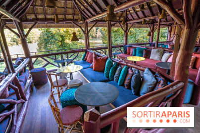 L’hôtel Les Étangs de Corot - terrasse guinguette