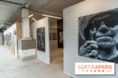 Exposition Jef Aérosol à Paris, 40 ans de pochoirs