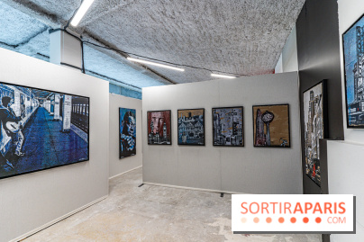 Exposition Jef Aérosol à Paris, 40 ans de pochoirs