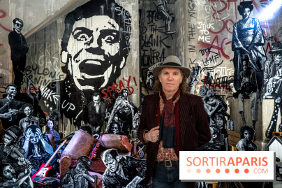 Exposition Jef Aérosol à Paris, 40 ans de pochoirs