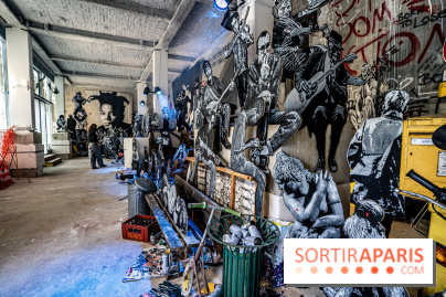 Exposition Jef Aérosol à Paris, 40 ans de pochoirs