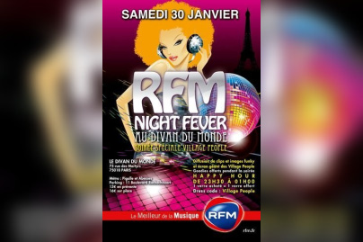 RFM Night Fever
Village People
Divan du monde