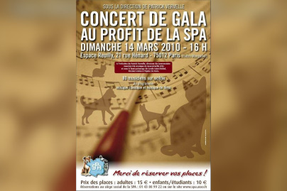 Concert de gala au profit de la spa