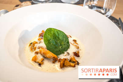 Pianovins restaurant Paris 11e - poêlée de moules de Bouchot - girolles