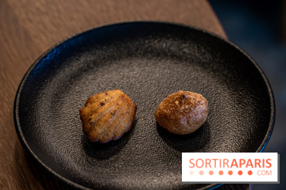 Sphère restaurant Paris 8e - amuse bouche menu midi