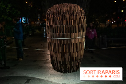 Nuit Blanche 2022 sur la place de la Samaritaine : Bing Bang, une sculpture hypnotisante et sonore