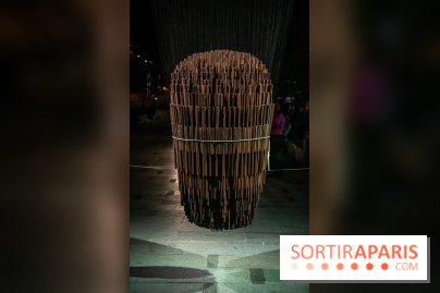 Nuit Blanche 2022 sur la place de la Samaritaine : Bing Bang, une sculpture hypnotisante et sonore
