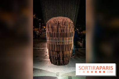 Nuit Blanche 2022 sur la place de la Samaritaine : Bing Bang, une sculpture hypnotisante et sonore