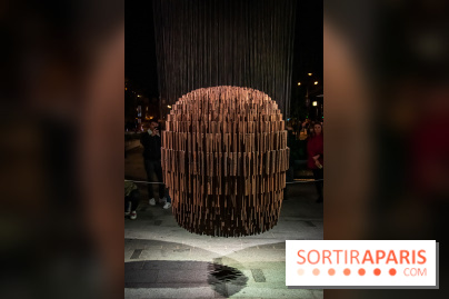 Nuit Blanche 2022 sur la place de la Samaritaine : Bing Bang, une sculpture hypnotisante et sonore