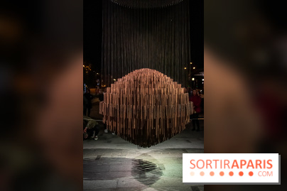 Nuit Blanche 2022 sur la place de la Samaritaine : Bing Bang, une sculpture hypnotisante et sonore