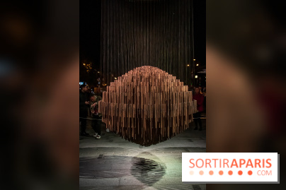 Nuit Blanche 2022 sur la place de la Samaritaine : Bing Bang, une sculpture hypnotisante et sonore
