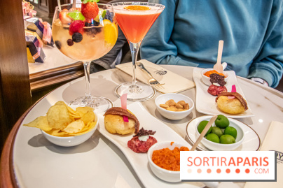 Cova lance son aperitivo chic au sein de sa pâtisserie, à côté de La Samaritaine