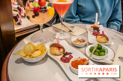 Cova lance son aperitivo chic au sein de sa pâtisserie, à côté de La Samaritaine