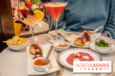 Cova lance son aperitivo chic au sein de sa pâtisserie, à côté de La Samaritaine