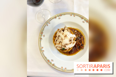 Restaurant Benoit Paris - Champignons d"automne