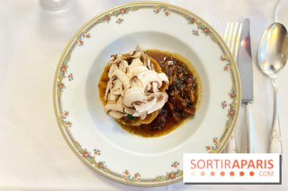 Restaurant Benoit Paris - Champignons d"automne