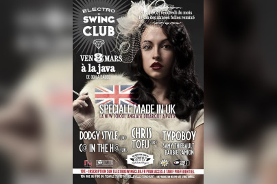 ELECTRO SWING CLUB DE PARIS - VEN 8 MARS 2013