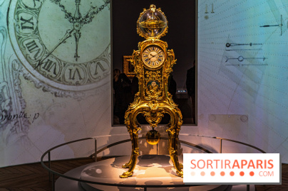 Exposition Louis XV - Château de Versailles - pendule de passemant - pendule astronomique
