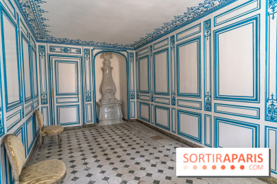 Les appartements de Madame Du Barry restaurés au Château de Versailles - la pièce des bains