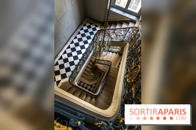 Les appartements de Madame Du Barry restaurés au Château de Versailles - escalier