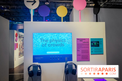 Foules, l'exposition interactive de la Cité des Sciences et de l'Industrie - nos photos
