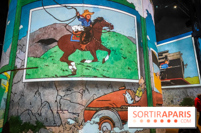 Tintin, l'aventure immersive à l'Atelier des Lumières : l'exposition insolite à vivre - nos photos