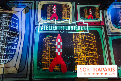 Tintin, l'aventure immersive à l'Atelier des Lumières : l'exposition insolite à vivre - nos photos