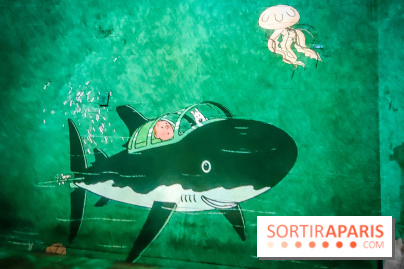 Tintin, l'aventure immersive à l'Atelier des Lumières : l'exposition insolite à vivre - nos photos