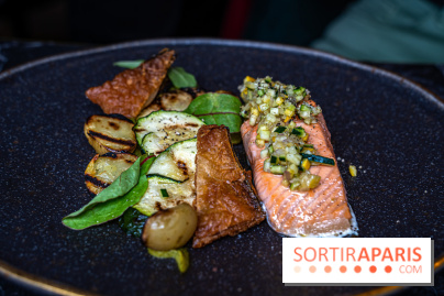 Nessia, le bistrot de chef - Paris 3e - plat saumon