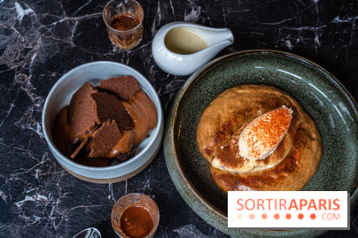Nessia, le bistrot de chef - Paris 3e - dessert - tiramisu -mousse au chocolat