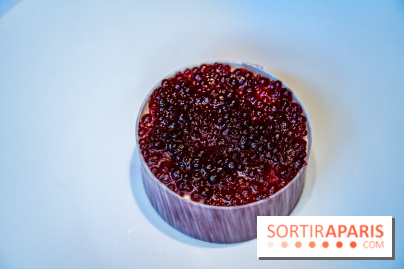 Le Tea Time d'Automne de Quentin Lechat au Royal Monceau -Raffles Paris - perle myrtille